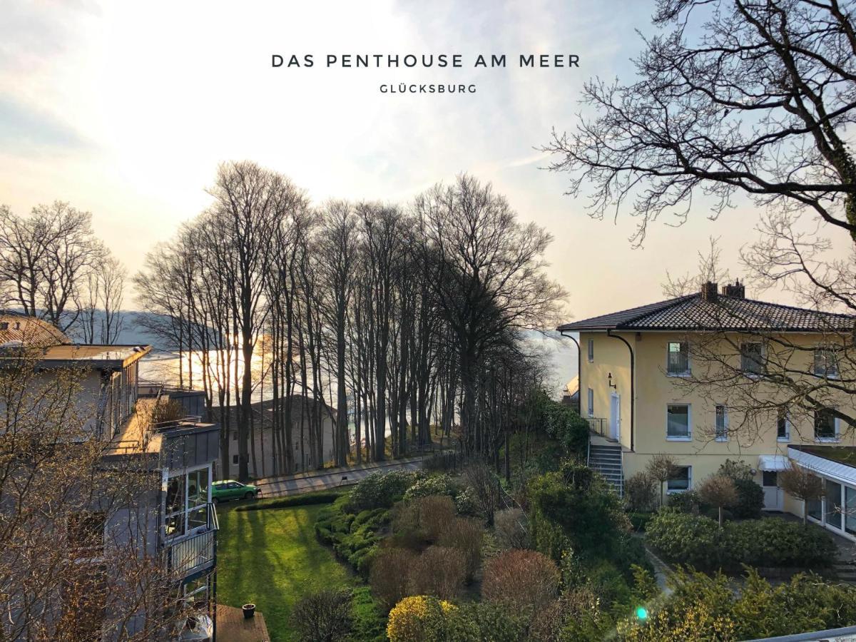 Das Penthouse Am Meer - Logenplatz An Der Foerde - Glücksburg Eksteriør bilde
