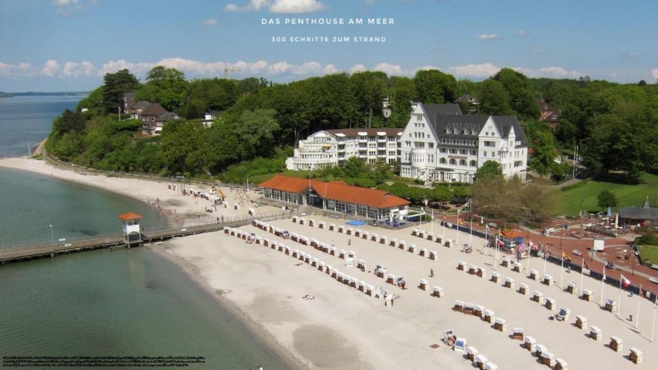 Das Penthouse Am Meer - Logenplatz An Der Foerde - Glücksburg Eksteriør bilde