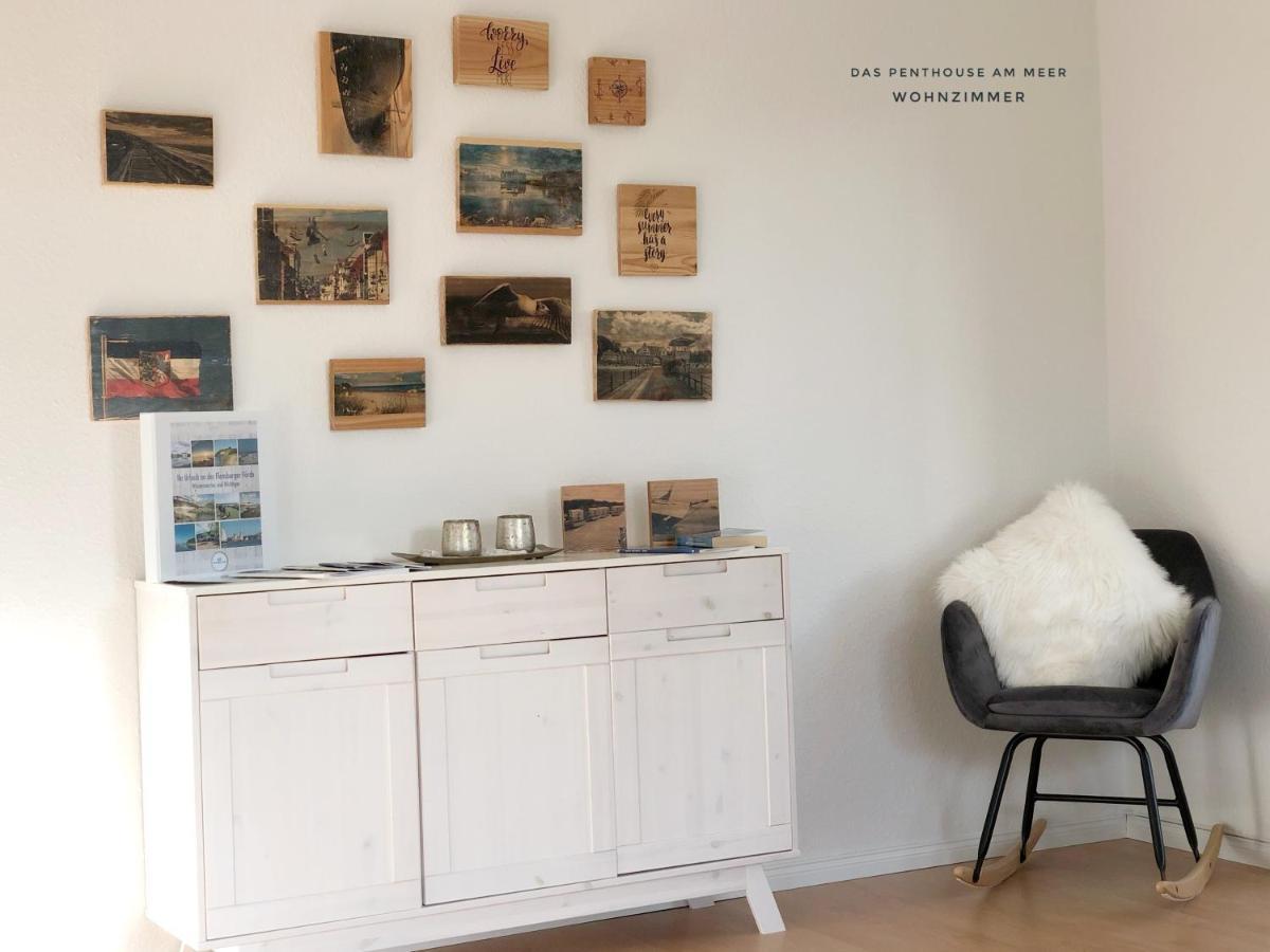 Das Penthouse Am Meer - Logenplatz An Der Foerde - Glücksburg Eksteriør bilde