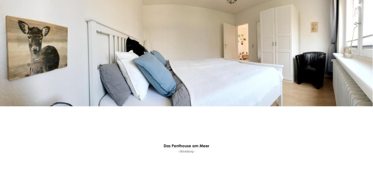 Das Penthouse Am Meer - Logenplatz An Der Foerde - Glücksburg Eksteriør bilde