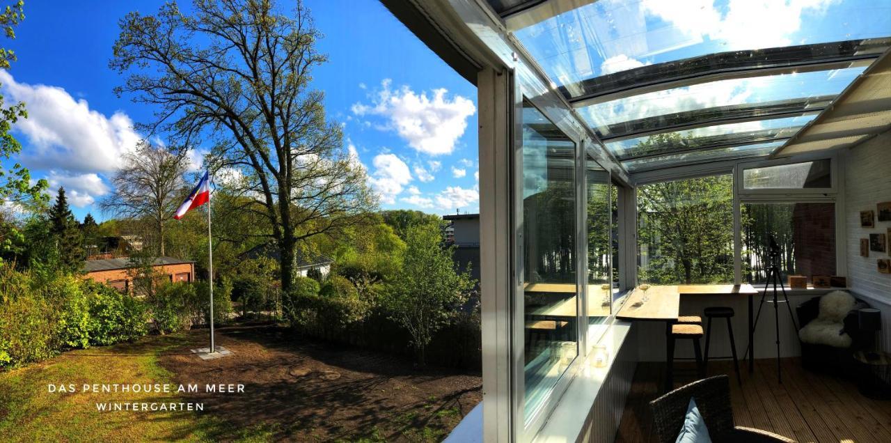 Das Penthouse Am Meer - Logenplatz An Der Foerde - Glücksburg Eksteriør bilde