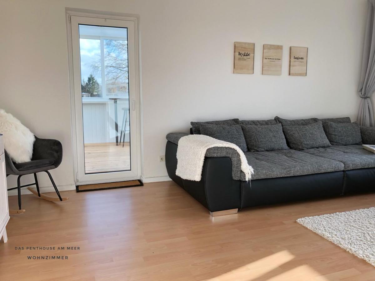 Das Penthouse Am Meer - Logenplatz An Der Foerde - Glücksburg Eksteriør bilde